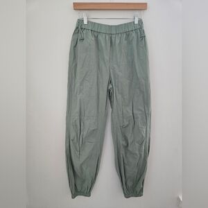 Kiabi Khaki Utility Jogger Pants, Size 34